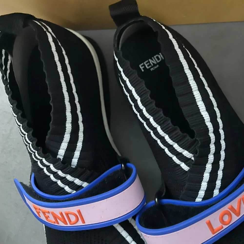 Fendi Love in Filato black Sneakers - Picture 8 of 9